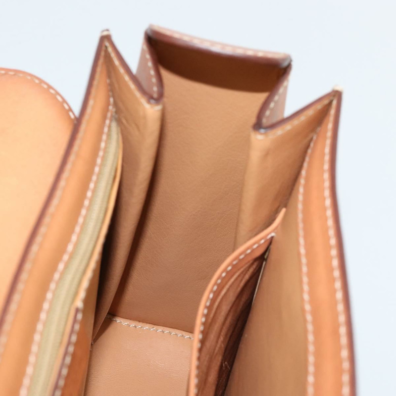 【日本直送】CELINE Macadam帆布手提包 PVC 兩用 米色 金色 正品 BSZ537A-21