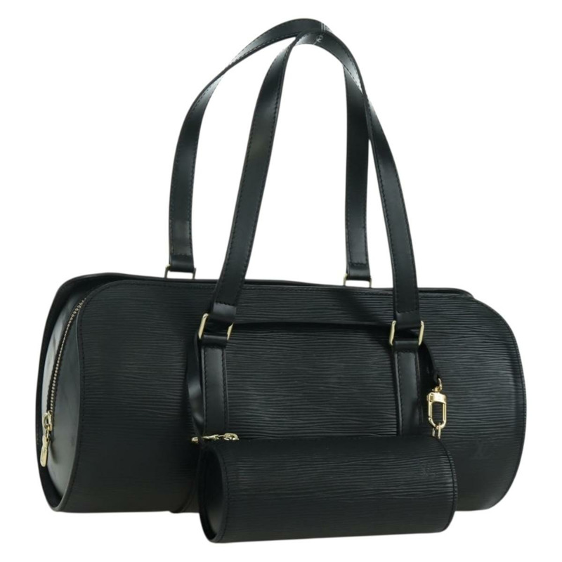 【日本直送】路易威登 Epi Soufflot 手提包 黑色 M52222 LV 正品 ARZ147SAV-0