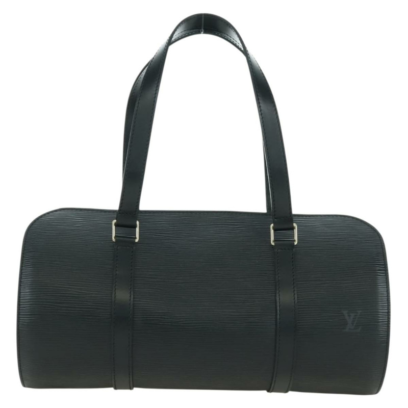 【日本直送】路易威登 Epi Soufflot 手提包 黑色 M52222 LV 正品 ARZ147SAV-12