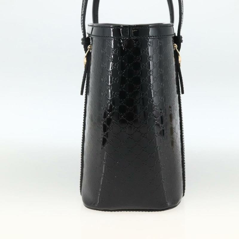 【日本直送】GUCCI Micro GG帆布手提包 黑色 金色 336776 正品 ka3148A-3