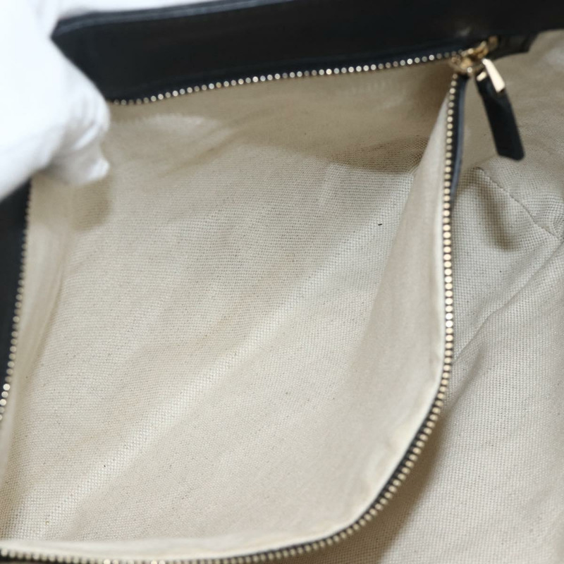 【日本直送】GUCCI Micro GG帆布手提包 黑色 金色 336776 正品 ka3148A-9