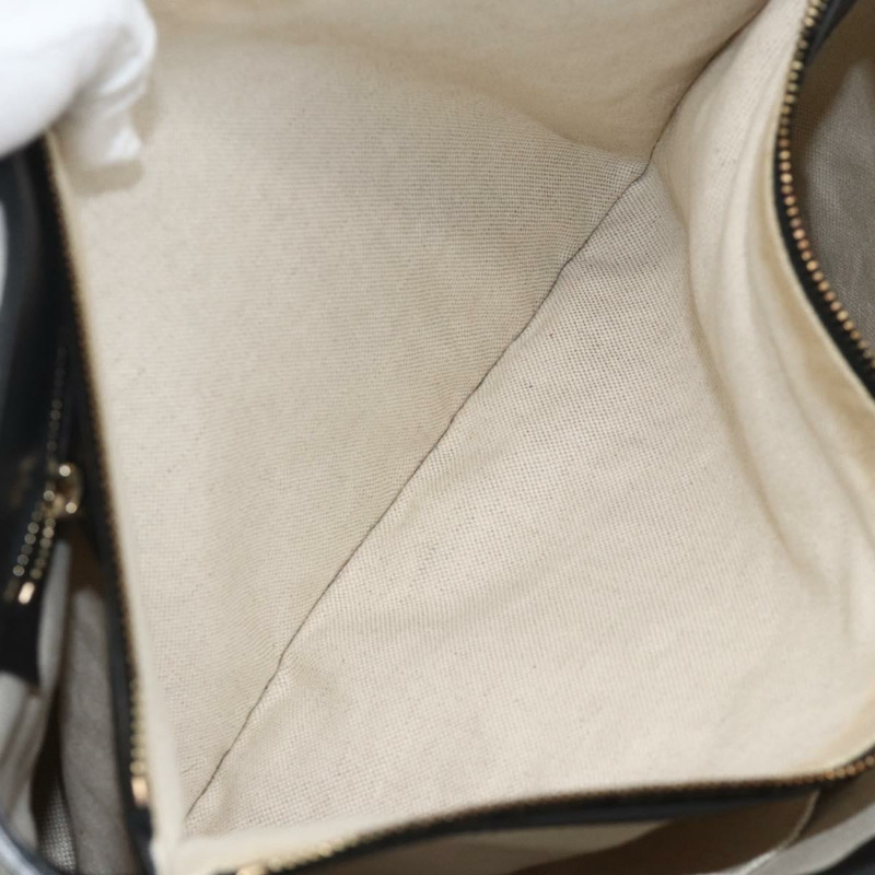 【日本直送】GUCCI Micro GG帆布手提包 黑色 金色 336776 正品 ka3148A-22