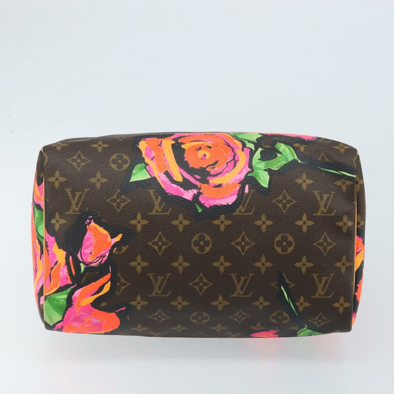 【日本直送】路易威登 Monogram Rose Speedy 30 手提包 橘粉紅 M48610 正品 ka3212SAV-4