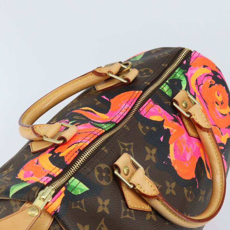 【日本直送】路易威登 Monogram Rose Speedy 30 手提包 橘粉紅 M48610 正品 ka3212SAV-5