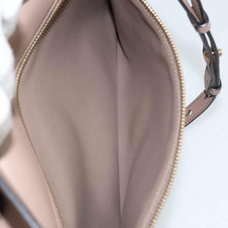 【日本直送】Salvatore Ferragamo Gancini Studio 皮革雙肩包 粉金配色 正品 gh1912-24