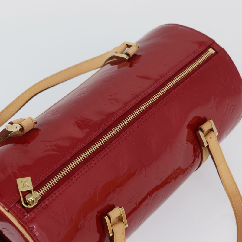 【日本直送】路易威登 Monogram Vernis Bedford 手提包 紅色 M91986 LV Auth am11059V-5