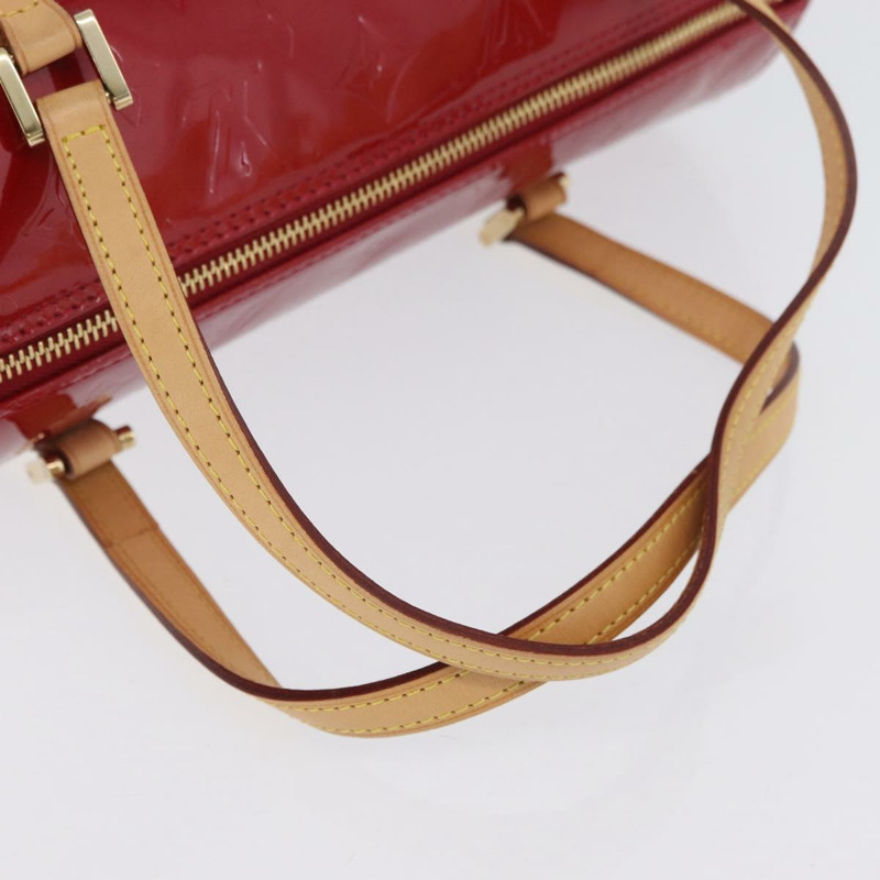 【日本直送】路易威登 Monogram Vernis Bedford 手提包 紅色 M91986 LV Auth am11059V-6