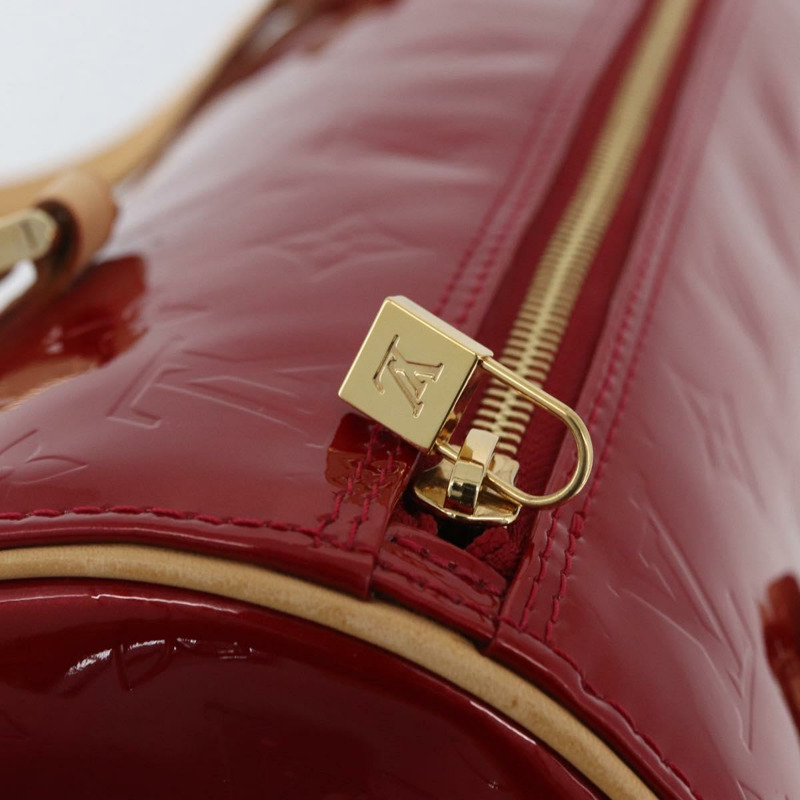 【日本直送】路易威登 Monogram Vernis Bedford 手提包 紅色 M91986 LV Auth am11059V-8