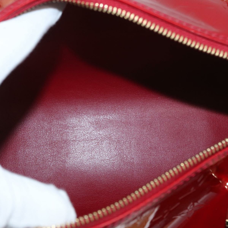 【日本直送】路易威登 Monogram Vernis Bedford 手提包 紅色 M91986 LV Auth am11059V-9