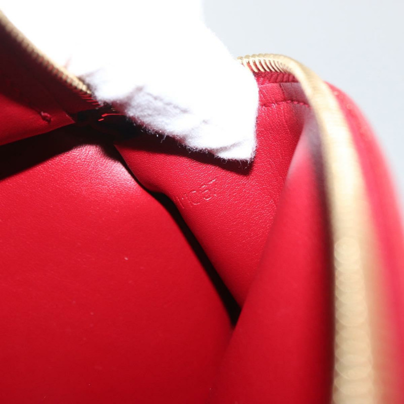 【日本直送】路易威登 Monogram Vernis Bedford 手提包 紅色 M91986 LV Auth am11059V-10