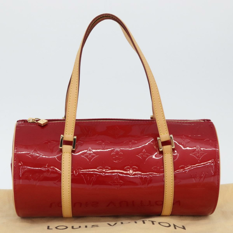 【日本直送】路易威登 Monogram Vernis Bedford 手提包 紅色 M91986 LV Auth am11059V-11