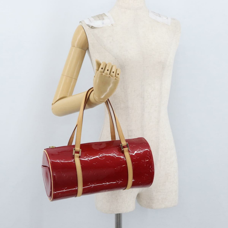 【日本直送】路易威登 Monogram Vernis Bedford 手提包 紅色 M91986 LV Auth am11059V-20