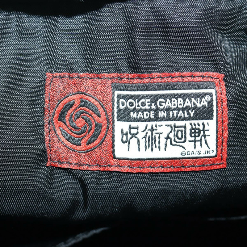 【日本直送】DOLCE&GABBANA D&G x Jujutsu Kaisen Nobara 尼龍包 黑色 銀色 正品 167127SM-11