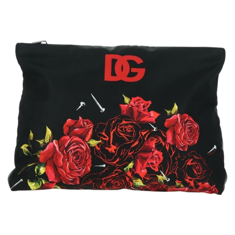 【日本直送】DOLCE&GABBANA D&G x Jujutsu Kaisen Nobara 尼龍包 黑色 銀色 正品 167127SM-12