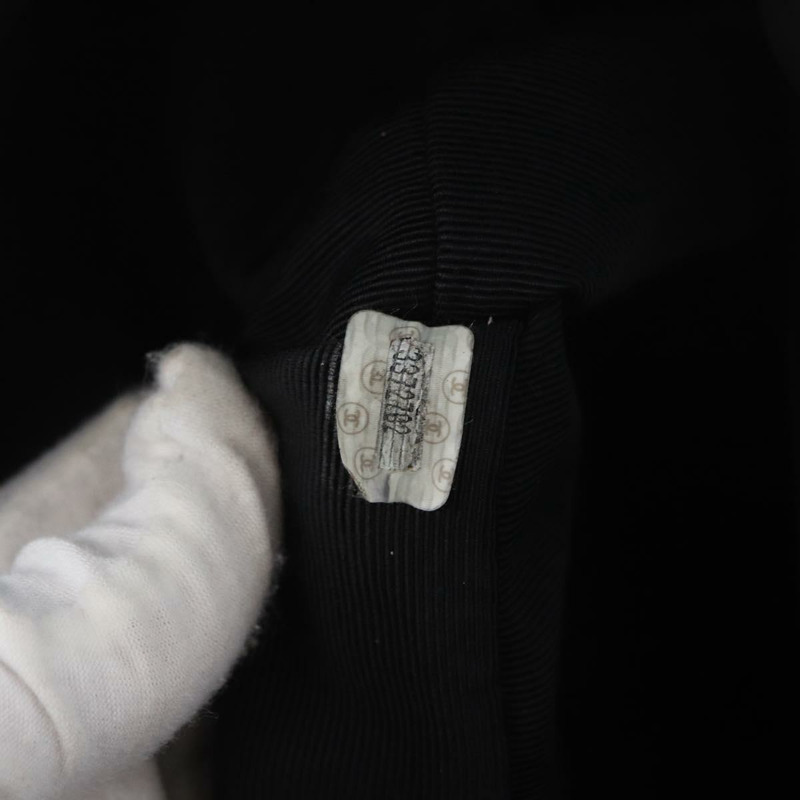 【日本直送】香奈兒帆布托特包 黑色 金色 CC 標誌 正品 BA11368A-11