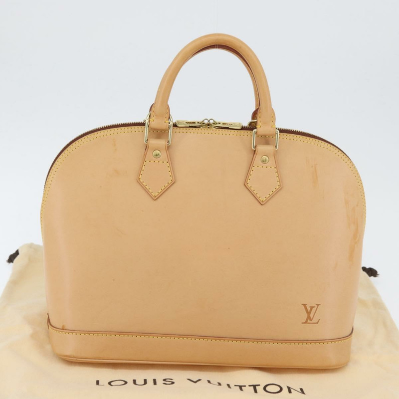 【日本直送】路易威登 Nomad 皮革 Alma 手提包 米色 M85000 LV 正品 BSZ519A-11