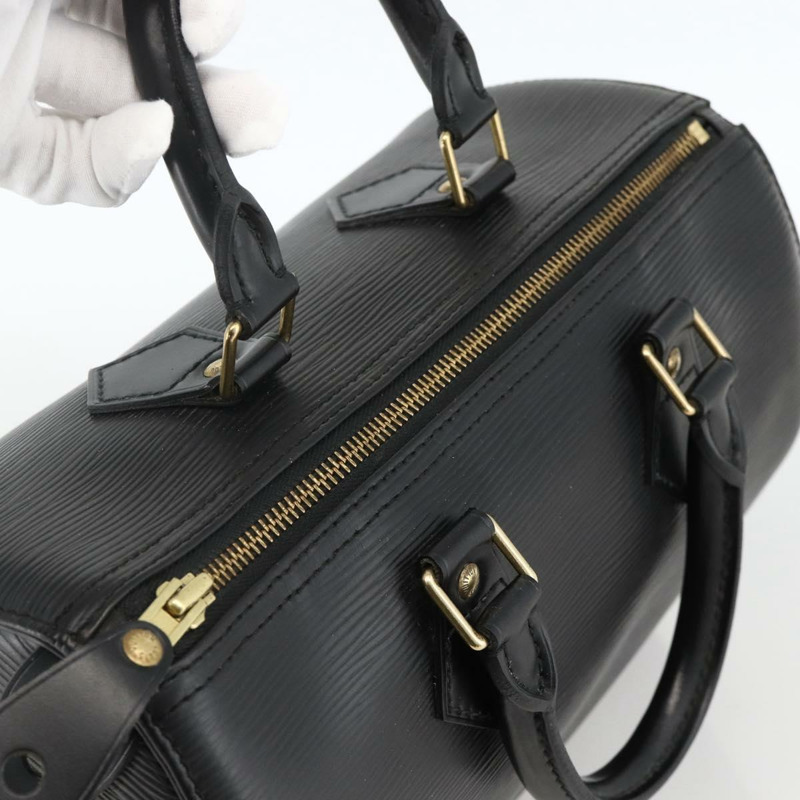 【日本直送】路易威登 Epi Speedy 25 手提包 黑色 M43012 LV 正品 ki6578V-5