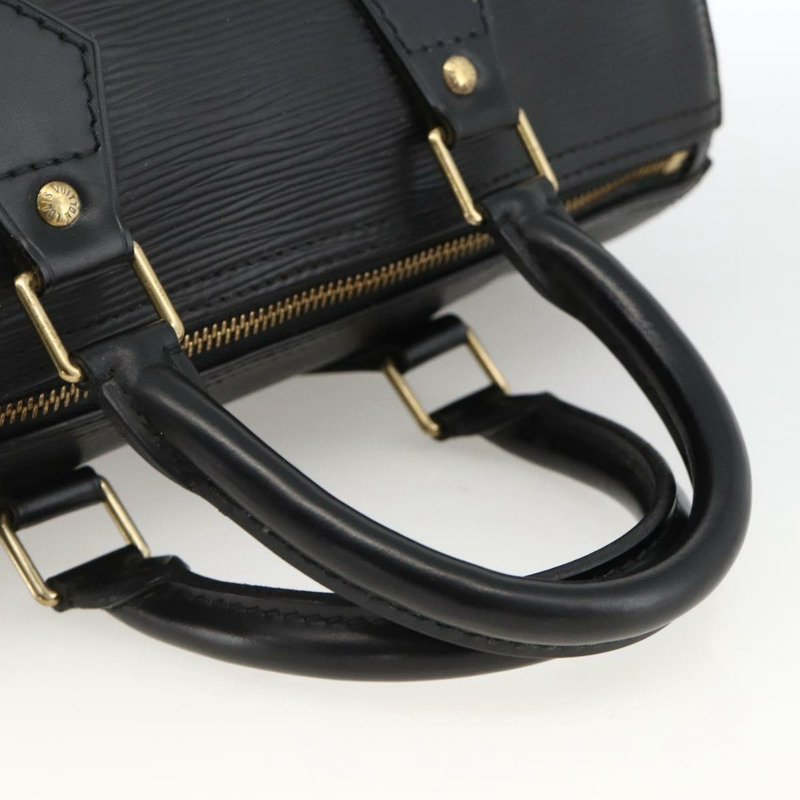 【日本直送】路易威登 Epi Speedy 25 手提包 黑色 M43012 LV 正品 ki6578V-6