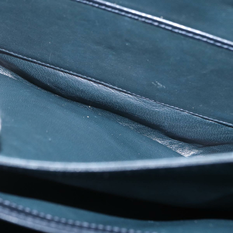 【日本直送】GUCCI 真皮單肩背包 海軍藍 金色 正品 ep13947V-22