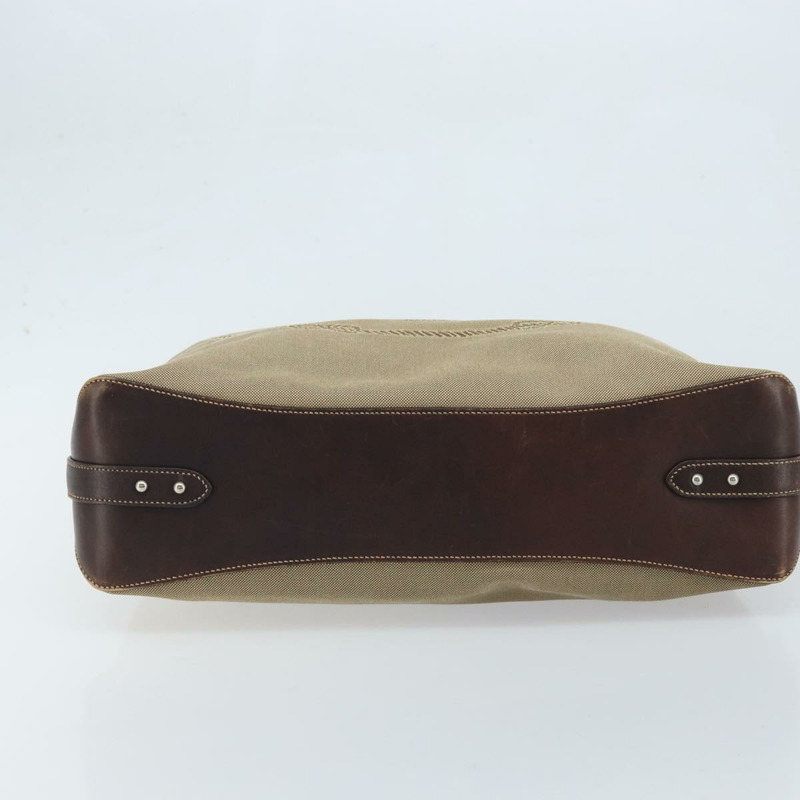 【日本直送】PRADA帆布肩包 米色 銀色 正品 YKZ082A-4