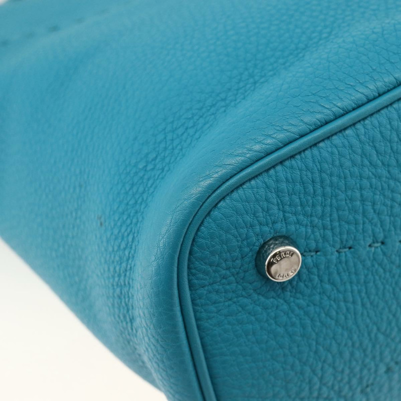 【日本直送】FENDI Celeria 單肩包 皮革 兩用 藍色 銀色 正品 ep13870A-16