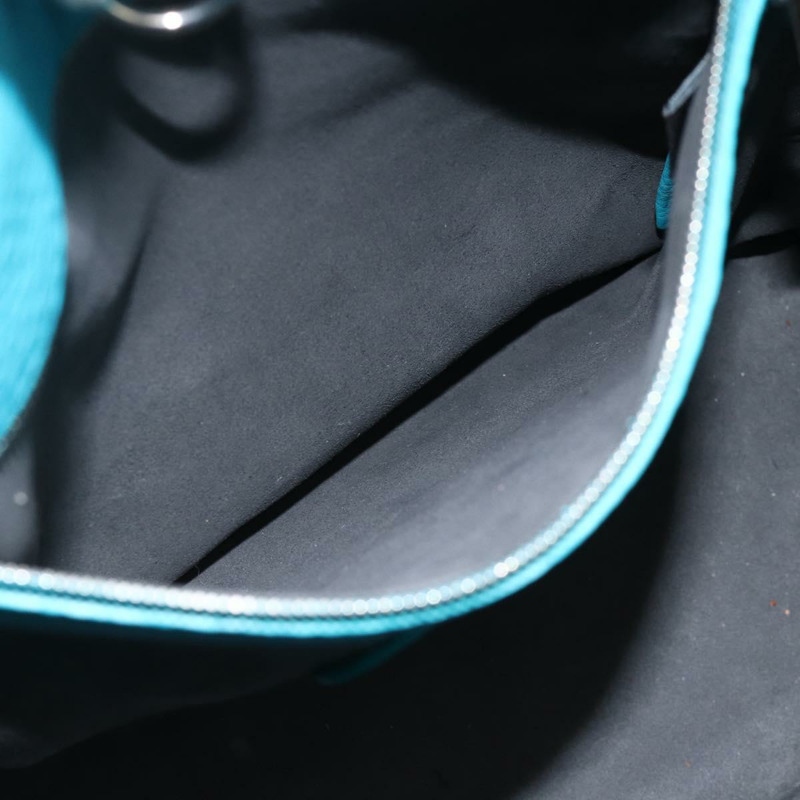 【日本直送】FENDI Celeria 單肩包 皮革 兩用 藍色 銀色 正品 ep13870A-22