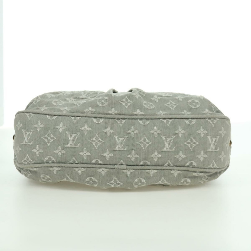 【日本直送】路易威登 Monogram Denim Slytree 肩背包 灰色 M45834 LV Auth ep13882V-4