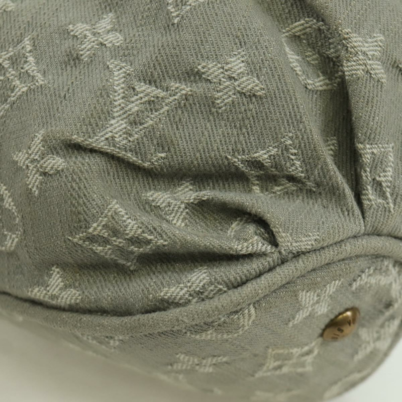 【日本直送】路易威登 Monogram Denim Slytree 肩背包 灰色 M45834 LV Auth ep13882V-15