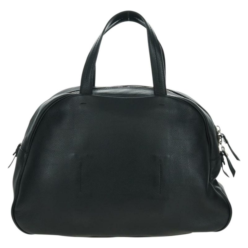 【日本直送】SAINT LAURENT 手提包 皮革 黑色 銀色 正品 YKZ145A-1