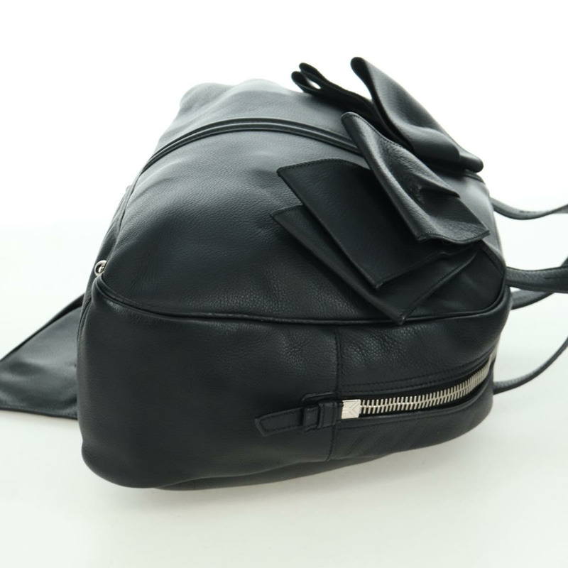 【日本直送】SAINT LAURENT 手提包 皮革 黑色 銀色 正品 YKZ145A-3