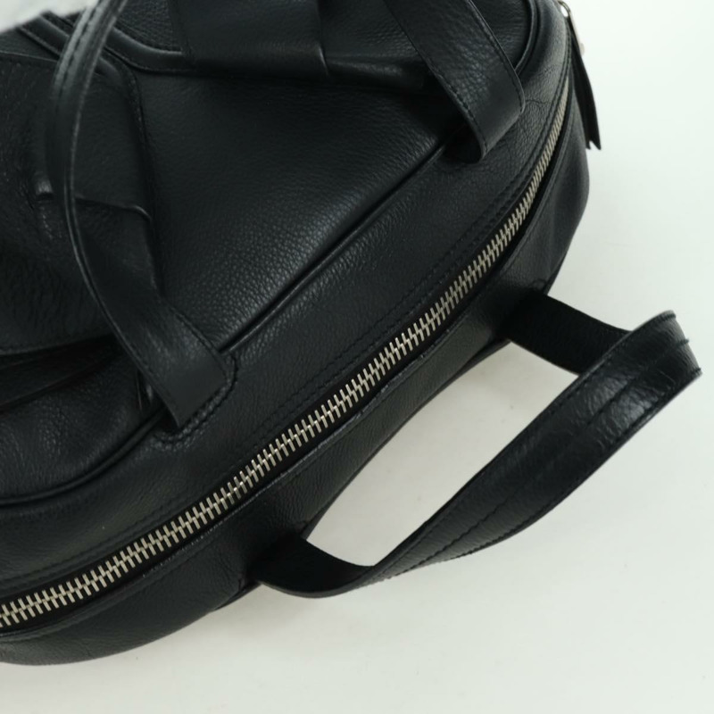 【日本直送】SAINT LAURENT 手提包 皮革 黑色 銀色 正品 YKZ145A-5