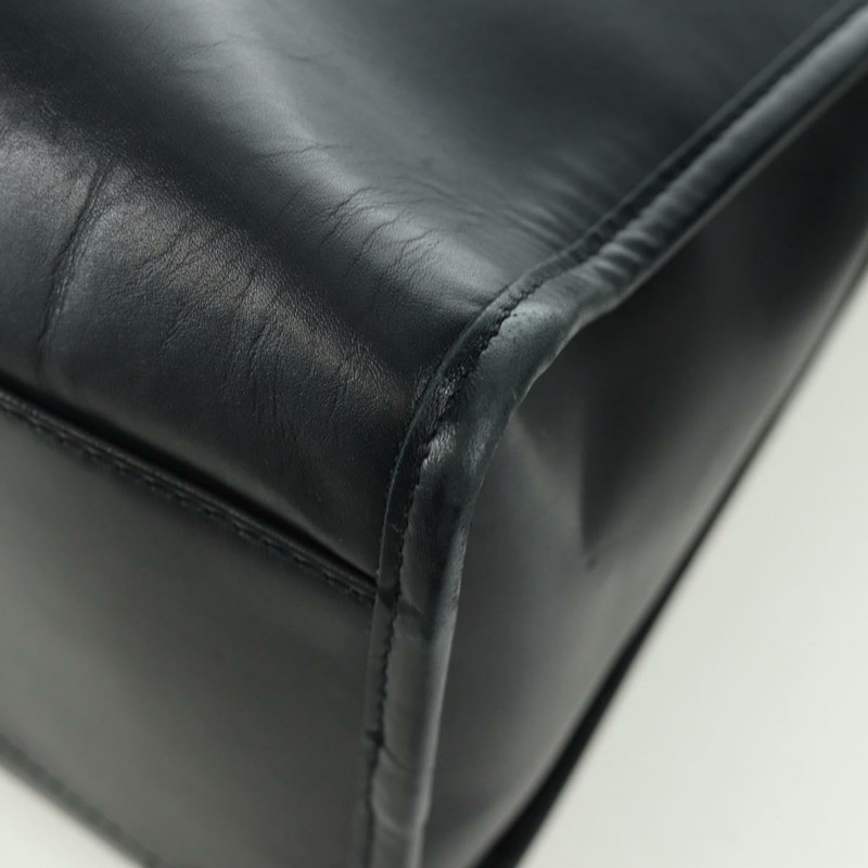 【日本直送】BALENCIAGA Giant City 手提包 皮革 2way 黑色 銀色 281770 正品 YKZ099SAV-18