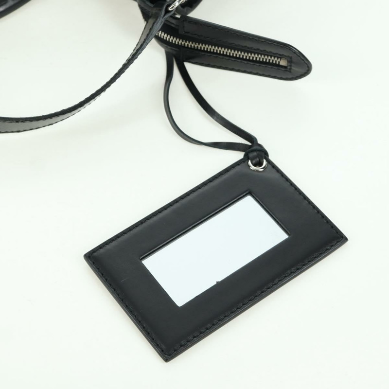 【日本直送】BALENCIAGA Giant City 手提包 皮革 2way 黑色 銀色 281770 正品 YKZ099SAV-19