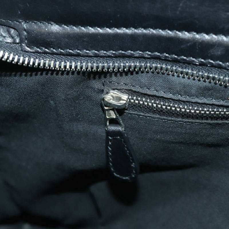 【日本直送】BALENCIAGA Giant City 手提包 皮革 2way 黑色 銀色 281770 正品 YKZ099SAV-25