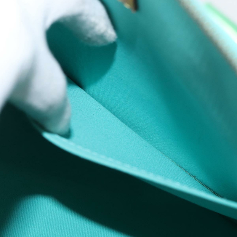 【日本直送】路易威登 Monogram Vernis Alma PM 手提包 藍色 Lagon M91694 LV Auth ARZ765-21