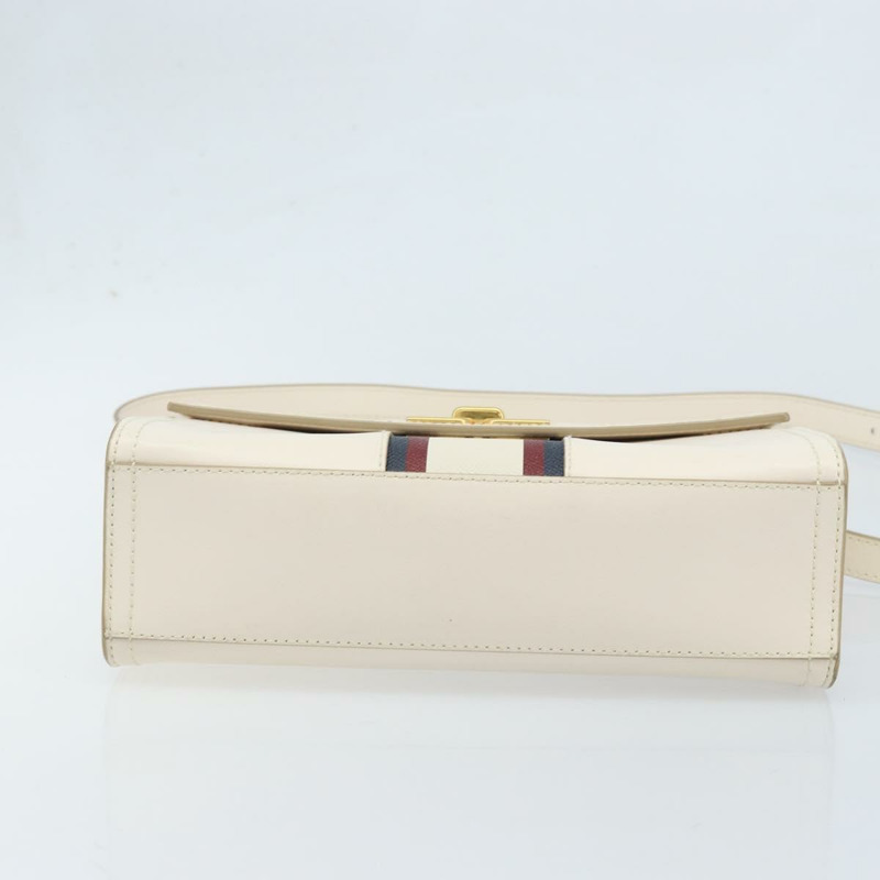 【日本直送】BALLY 手提包 皮革 兩用 白色 金色 正品 YKZ532A-4