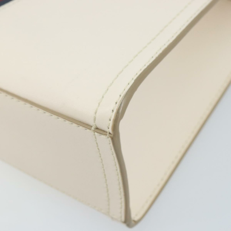 【日本直送】BALLY 手提包 皮革 兩用 白色 金色 正品 YKZ532A-8