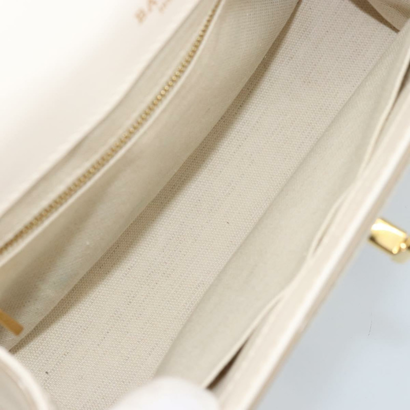 【日本直送】BALLY 手提包 皮革 兩用 白色 金色 正品 YKZ532A-10