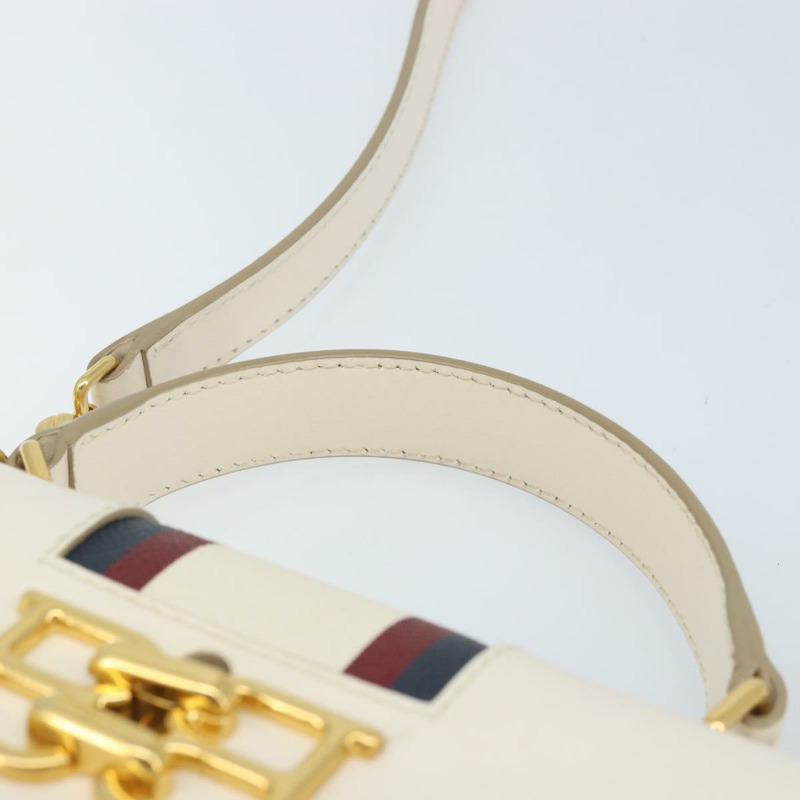 【日本直送】BALLY 手提包 皮革 兩用 白色 金色 正品 YKZ532A-13