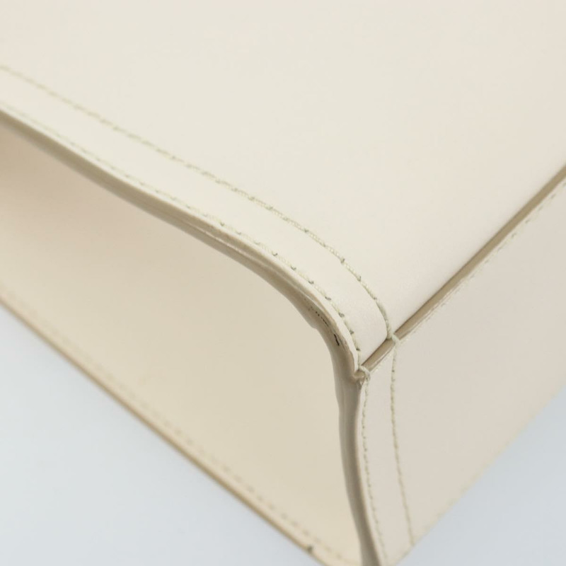 【日本直送】BALLY 手提包 皮革 兩用 白色 金色 正品 YKZ532A-17