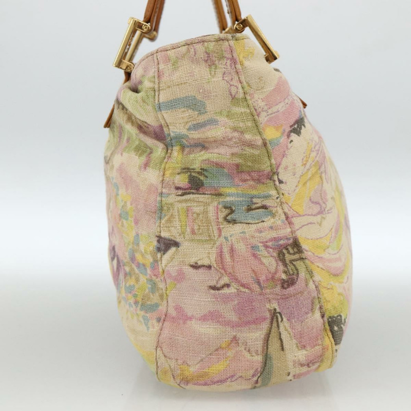 【日本直送】FENDI 手提包 帆布 多色 金色 正品 AMZ146A-2