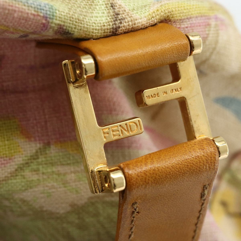 【日本直送】FENDI 手提包 帆布 多色 金色 正品 AMZ146A-9