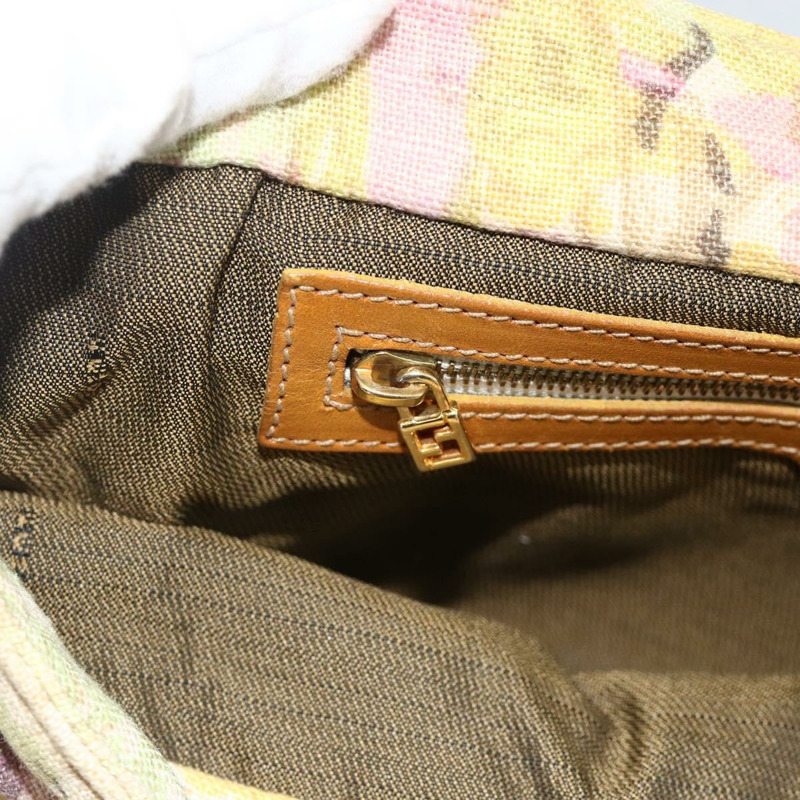 【日本直送】FENDI 手提包 帆布 多色 金色 正品 AMZ146A-19