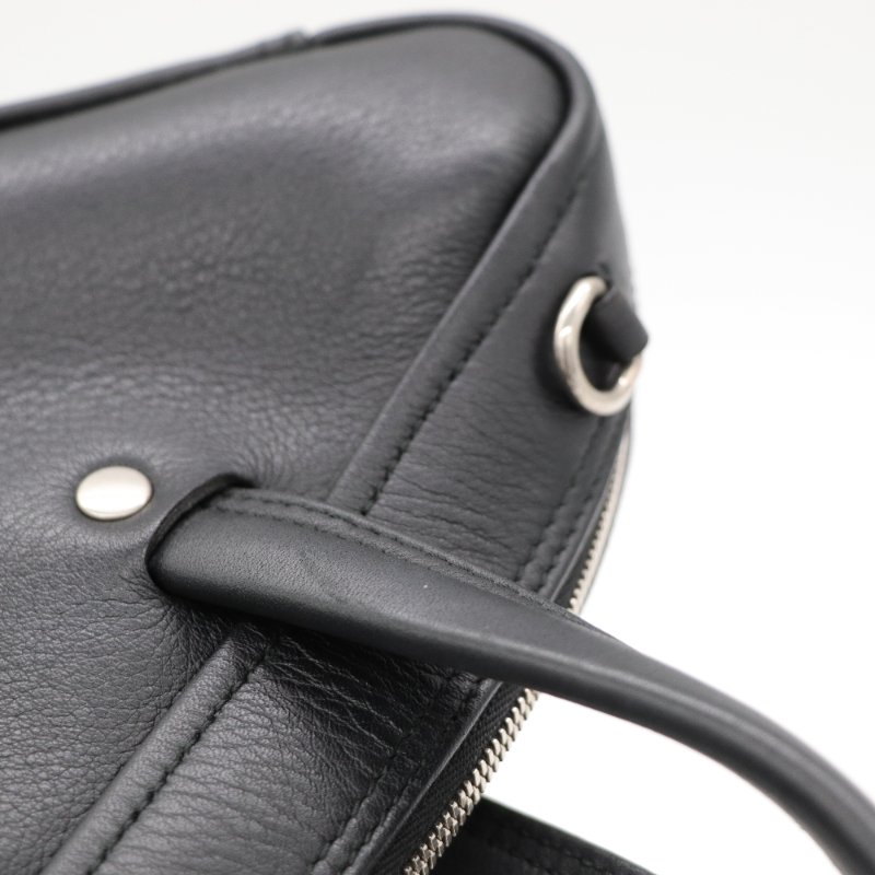 Balenciaga 巴黎世家 黑色 三角手提包-9