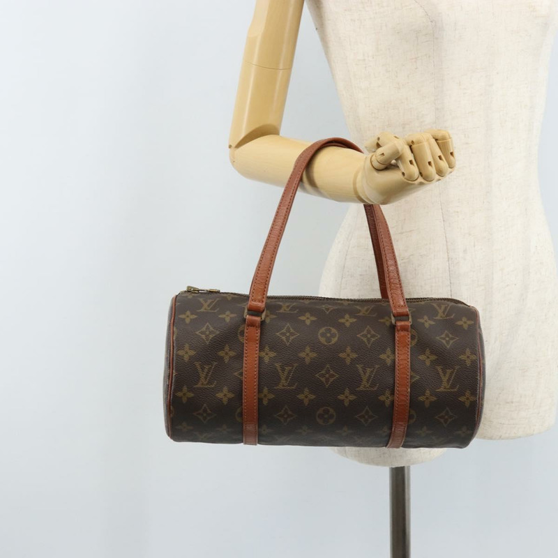 【日本直送】路易威登 Monogram Papillon 30 手提包 M51385 LV Auth fm5284A-18