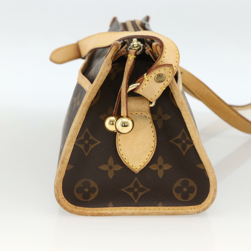 【日本直送】路易威登 Monogram Popincourt 長肩包 M40008 LV Auth fm5297A-2