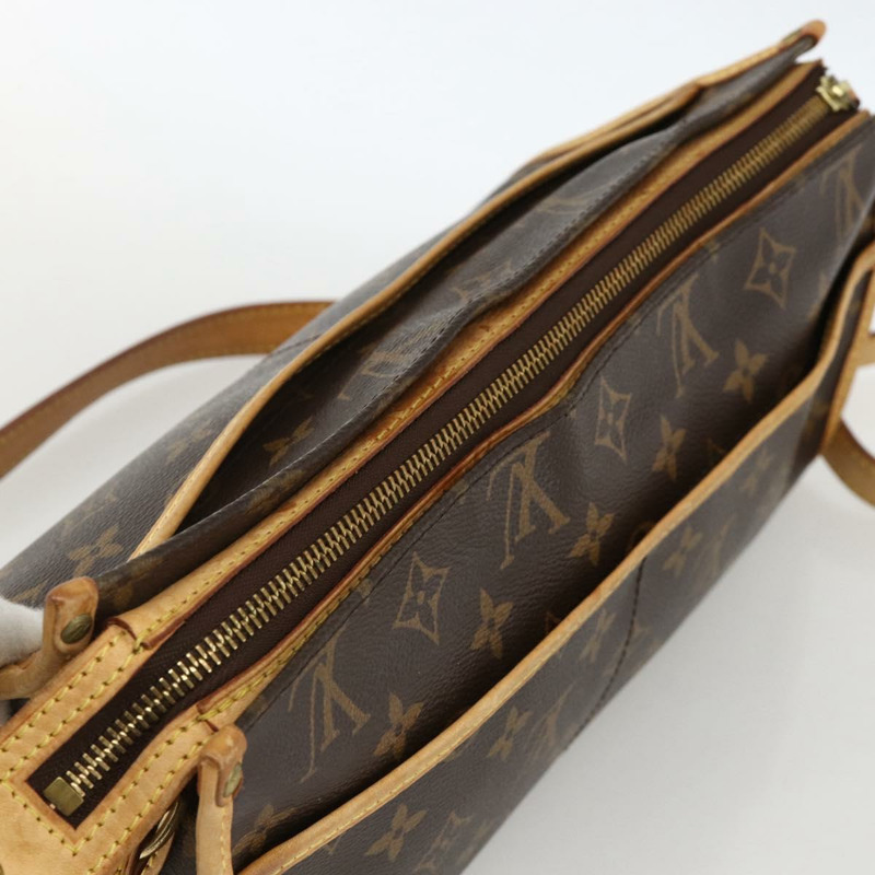 【日本直送】路易威登 Monogram Popincourt 長肩包 M40008 LV Auth fm5297A-5