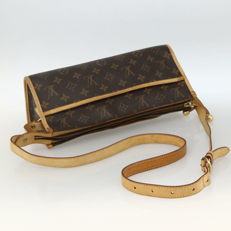 【日本直送】路易威登 Monogram Popincourt 長肩包 M40008 LV Auth fm5297A-6