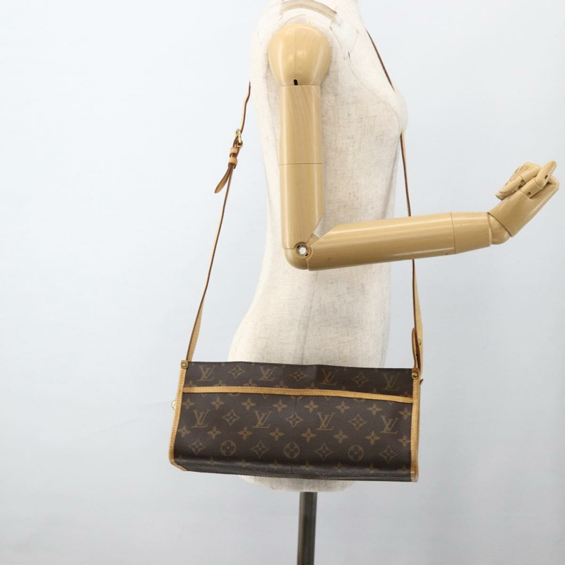 【日本直送】路易威登 Monogram Popincourt 長肩包 M40008 LV Auth fm5297A-21