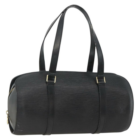 路易威登 Epi Soufflot 手提包 黑色 M52222 LV 正品 ai800A